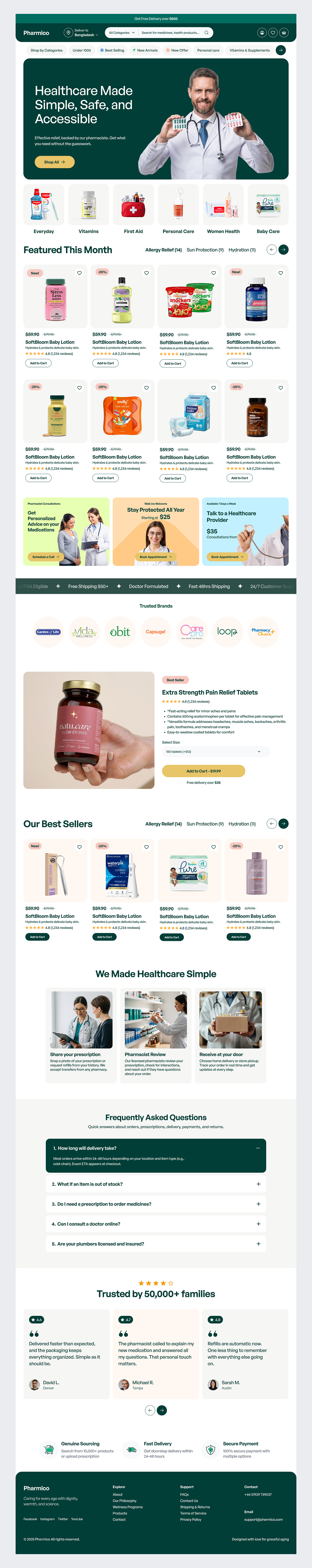 Pharmacy Website Image 1