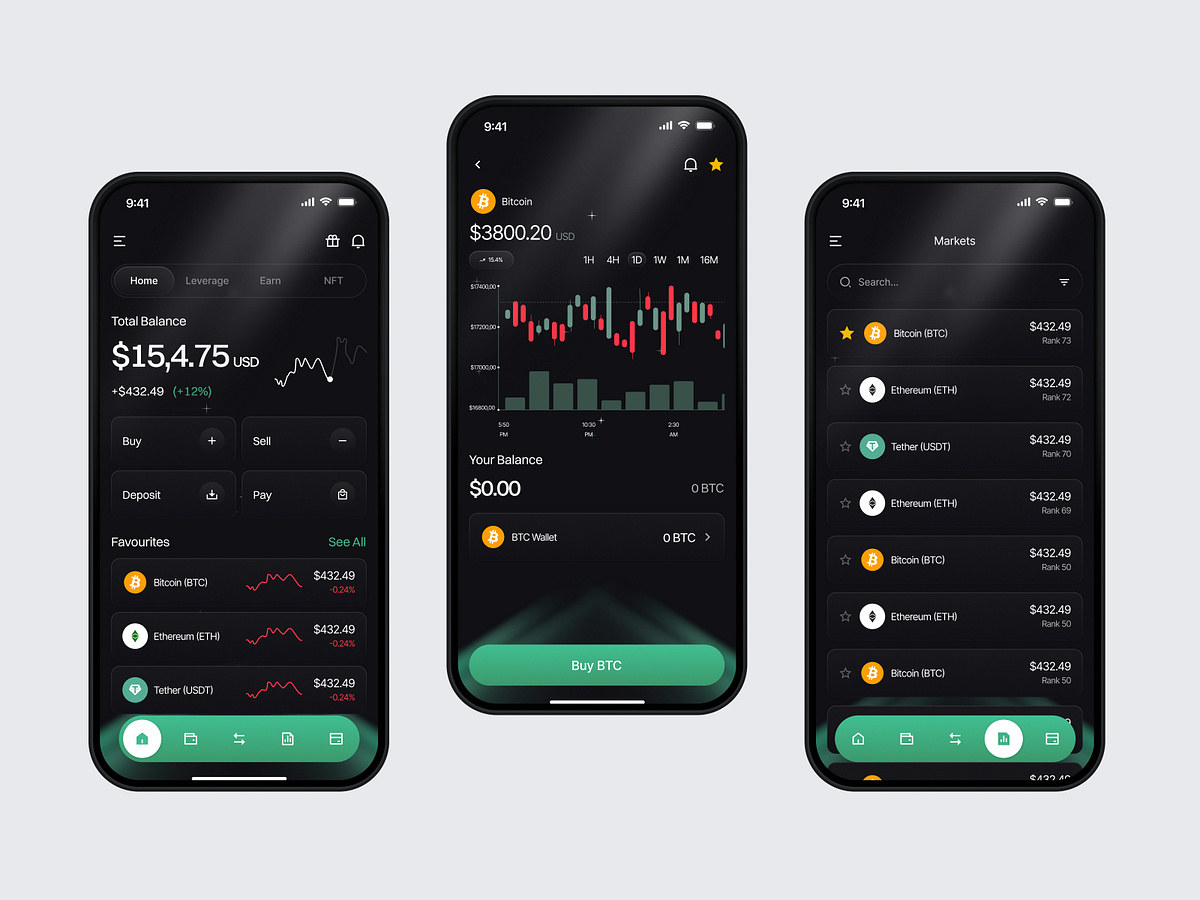 Finance App Design Image 2