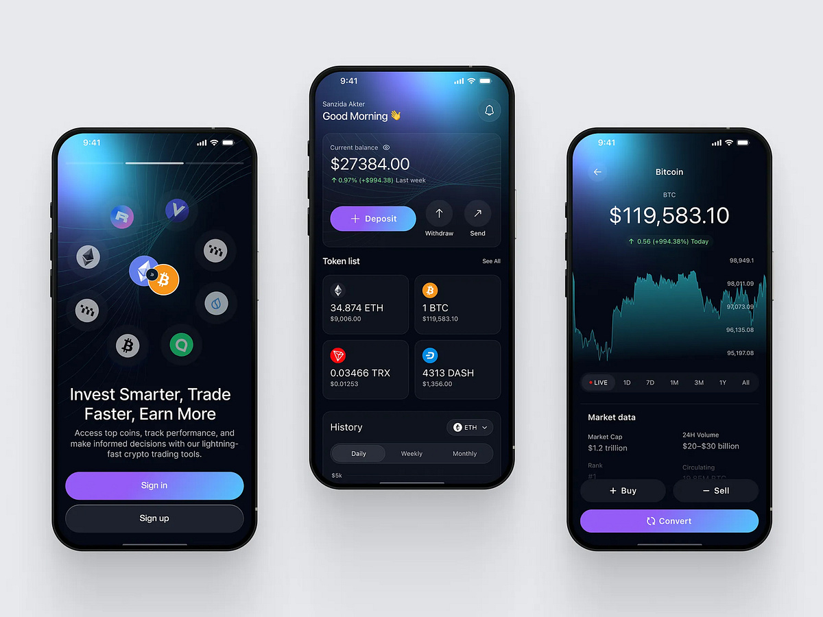 Finance App Design Image 3