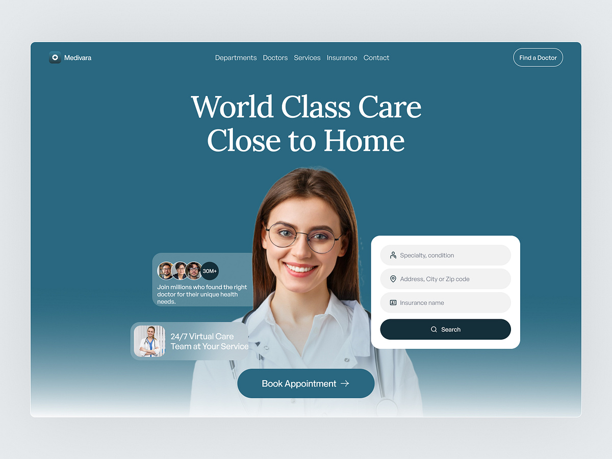 Medivara - Healthcare Website Image 0