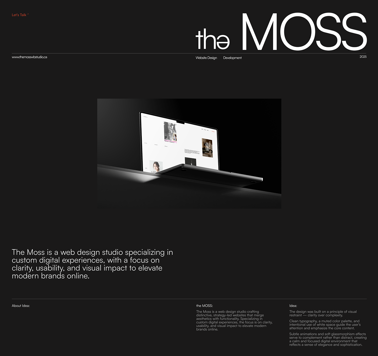 B2B Website Design | Modern Agency Website Case Study