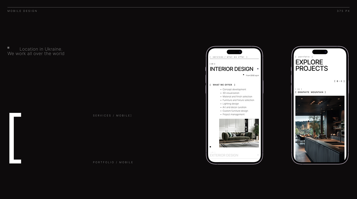 Interior Design Studio // Landing Page // Web Design Image 4