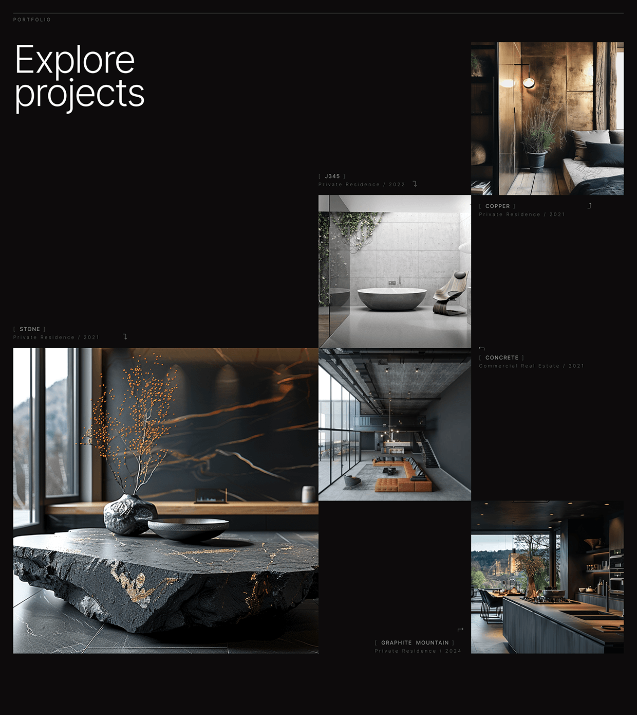 Interior Design Studio // Landing Page // Web Design Image 7