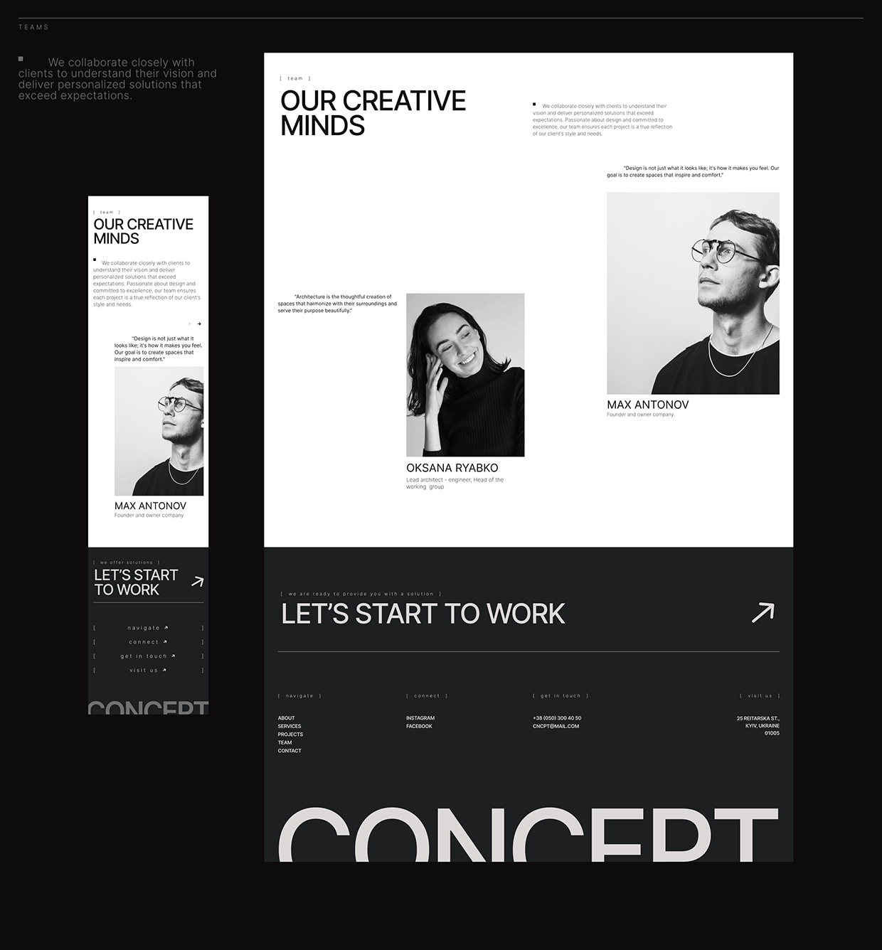 Interior Design Studio // Landing Page // Web Design Image 9