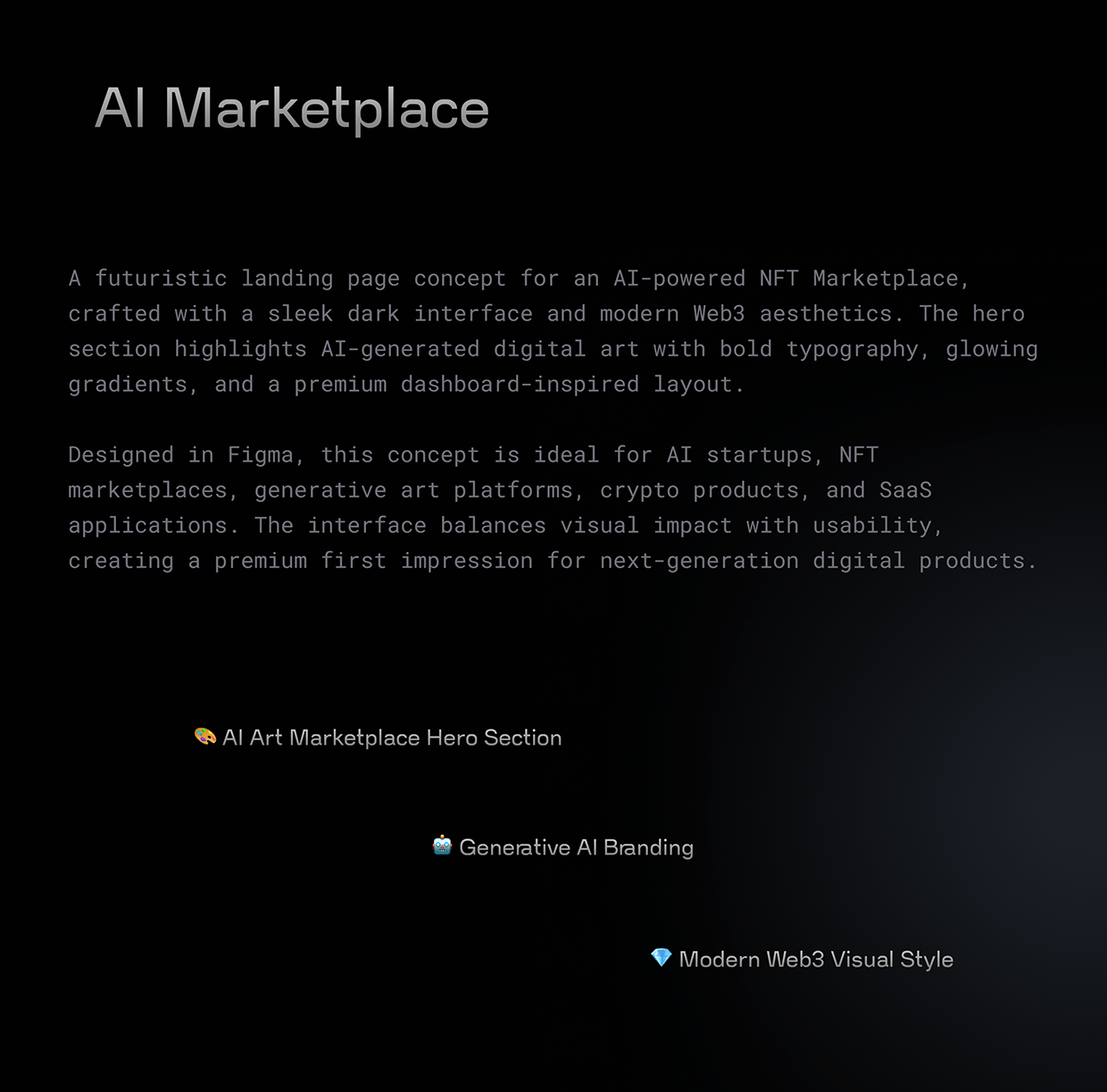 E-NFTs Marketplace | AI-Powered NFT Dashboard Image 0