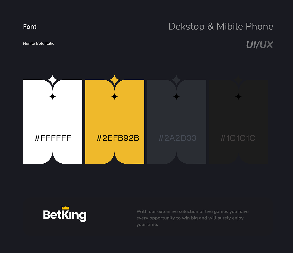 Betking - Casino Website Design App Image 2