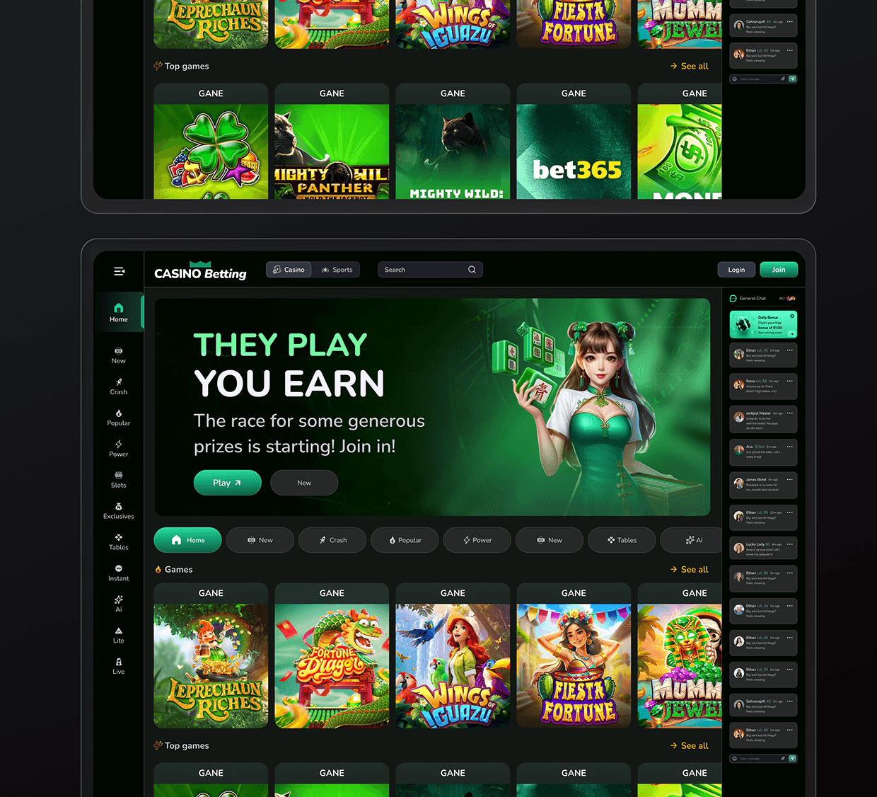 Chanced – Casino Platform Image 4