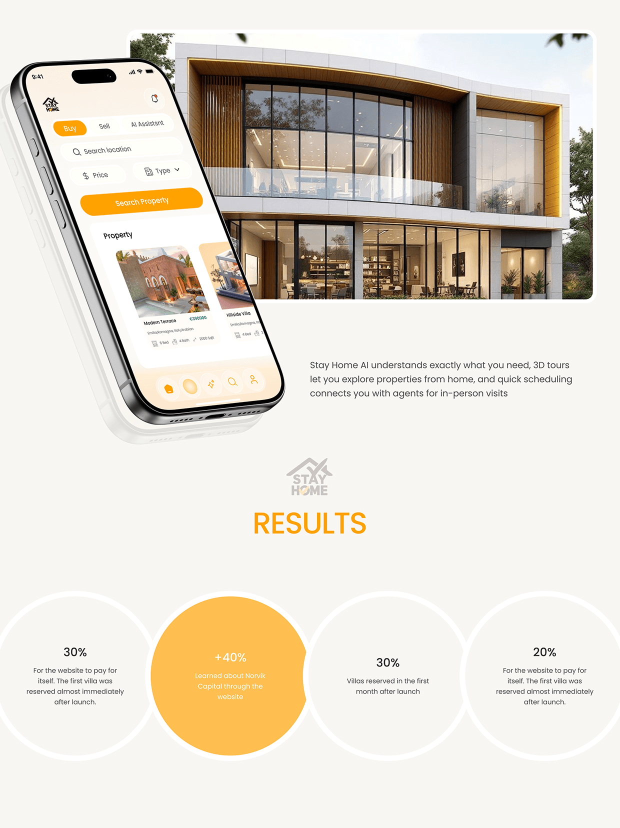 Luxury Real Estate Website Design Image 1