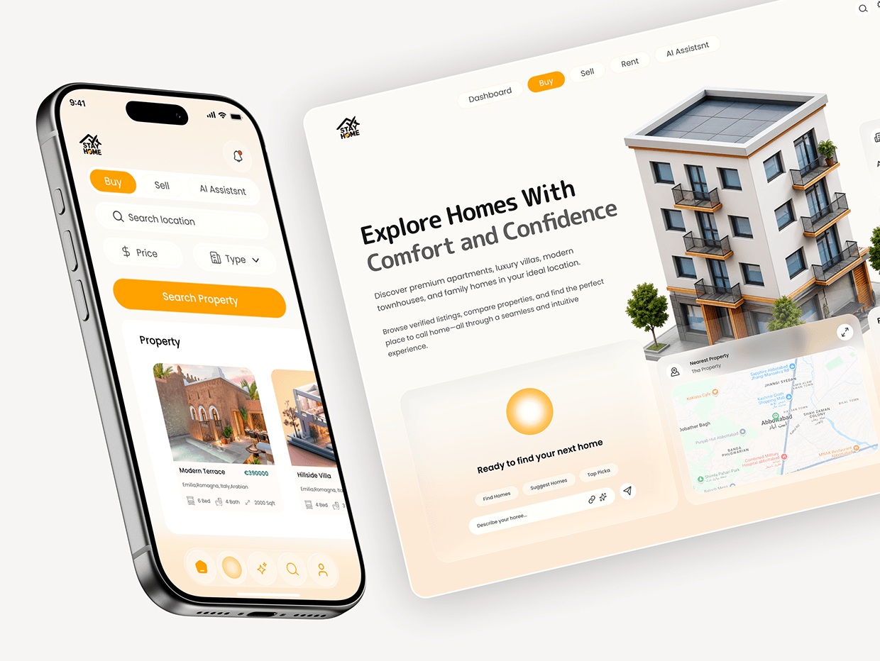 Luxury Real Estate Website Design Image 7