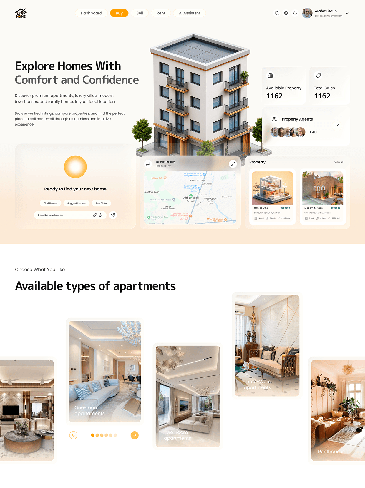Luxury Real Estate Website Design Image 10