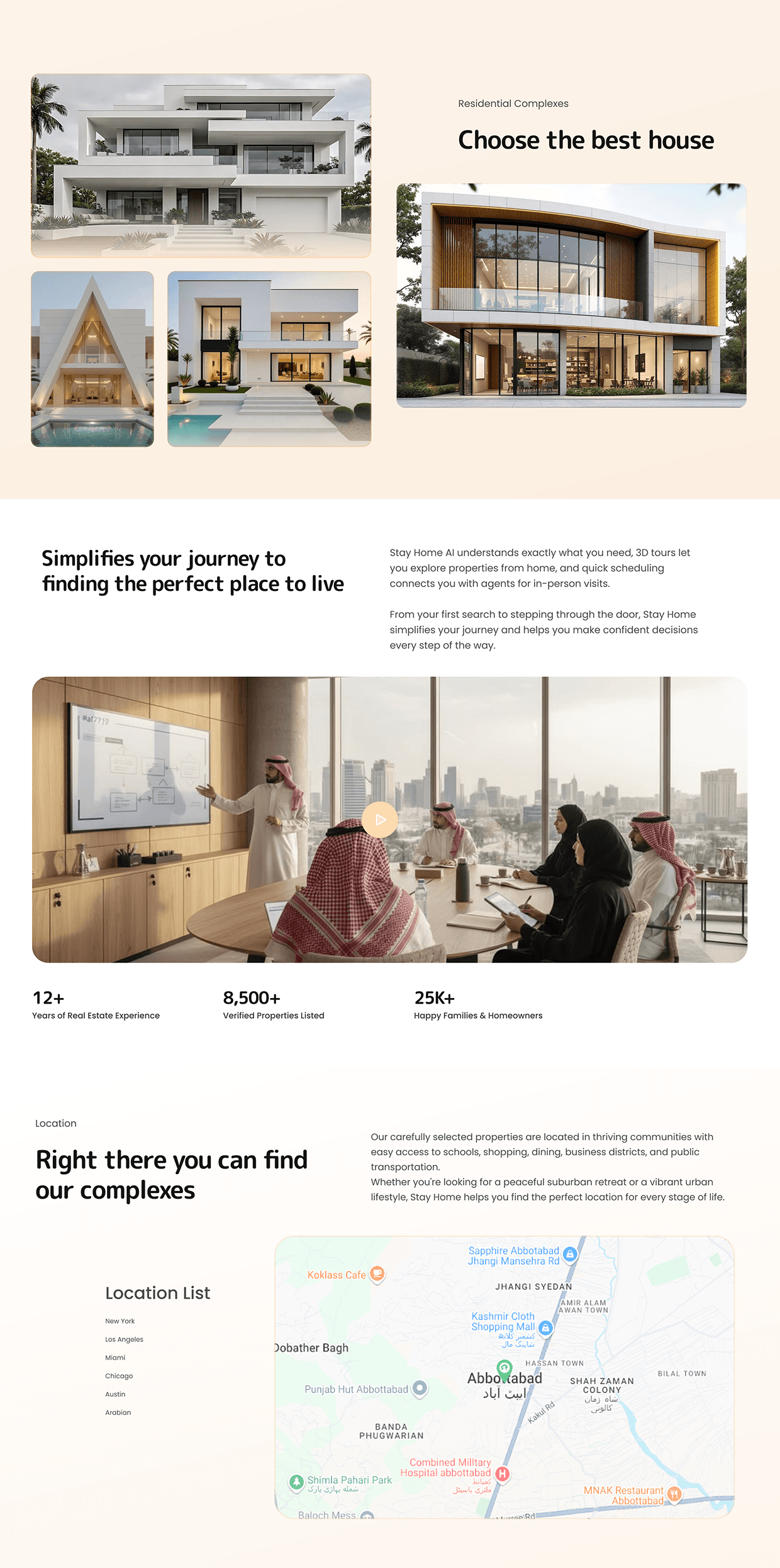 Luxury Real Estate Website Design Image 11