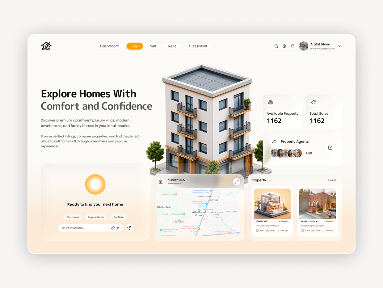 Luxury Real Estate Website Design Image 13
