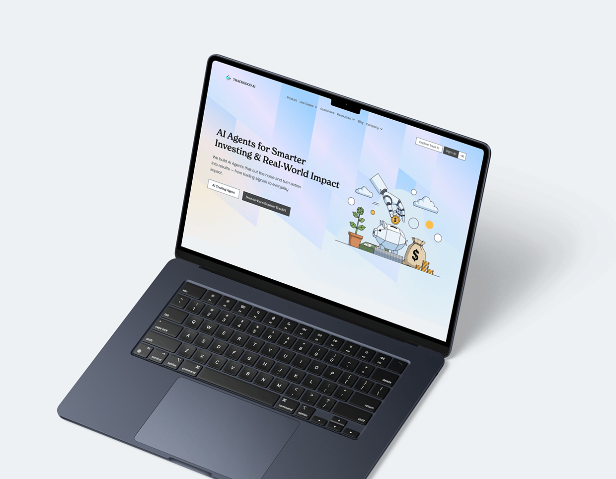 TrackGood AI - AI Agent Platform Landing Page Image 3