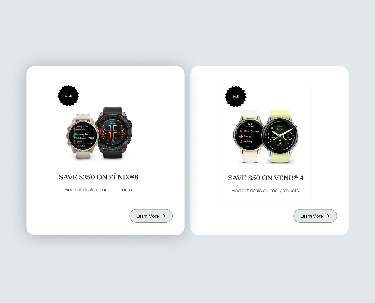 E Commerce/Smartwatch Fitness App Image 1