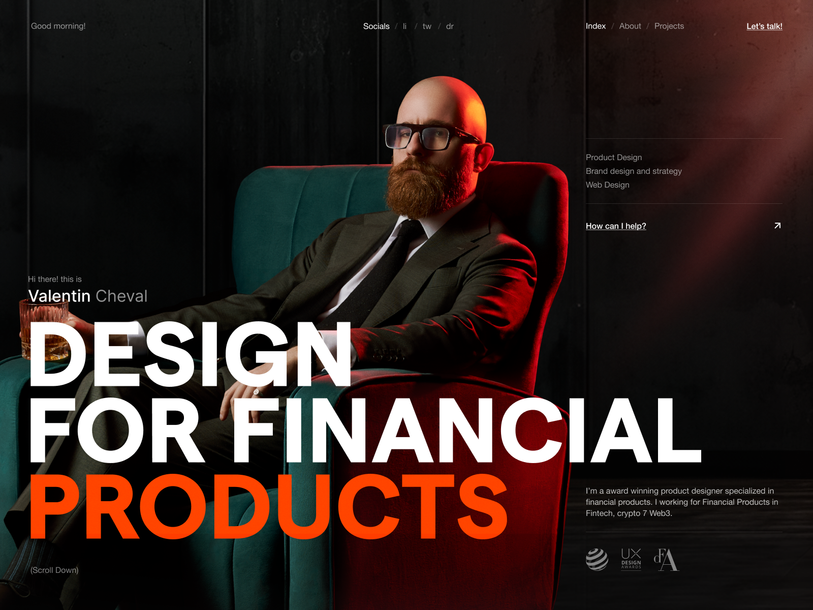 Valentin Cheval - Awwwards Honorable Mention