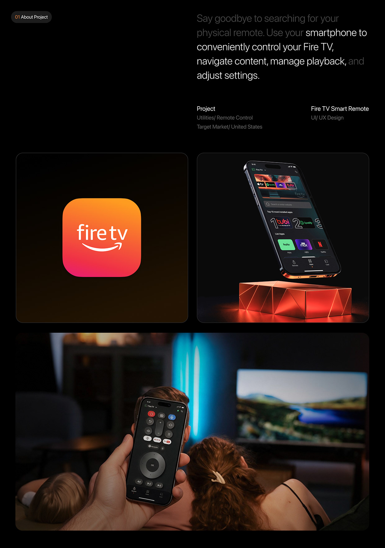 Remote Fire TV_UX UI Design | Cao Huệ Image 0