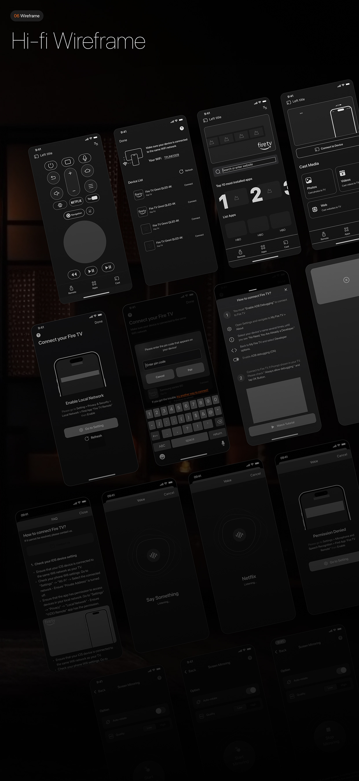Remote Fire TV_UX UI Design | Cao Huệ Image 7