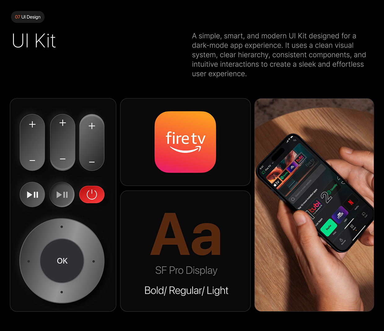 Remote Fire TV_UX UI Design | Cao Huệ Image 8