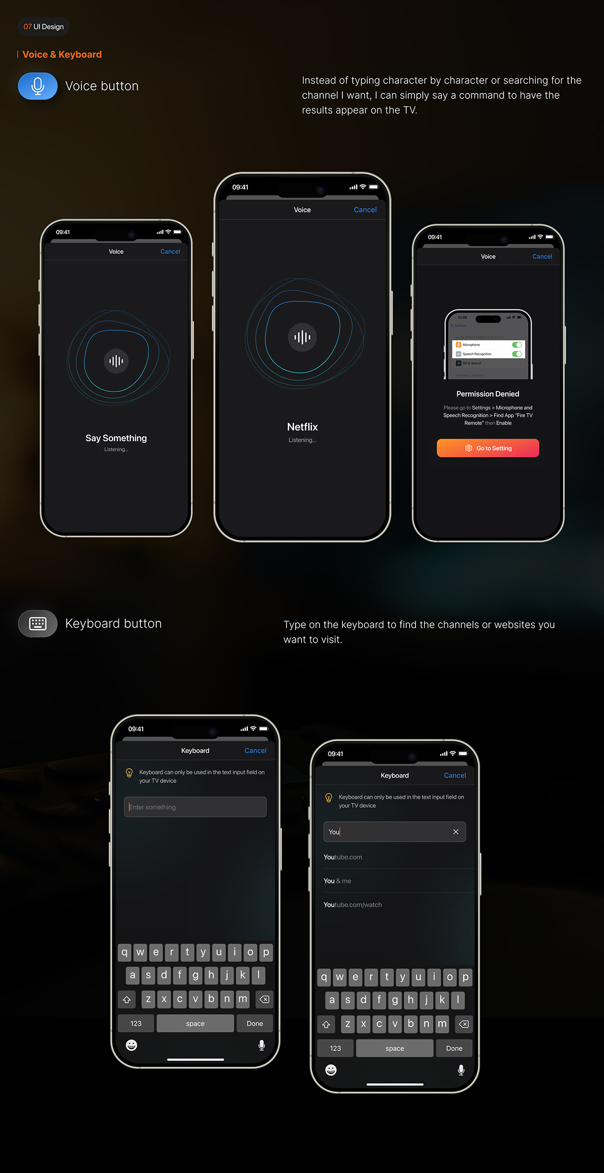 Remote Fire TV_UX UI Design | Cao Huệ Image 12
