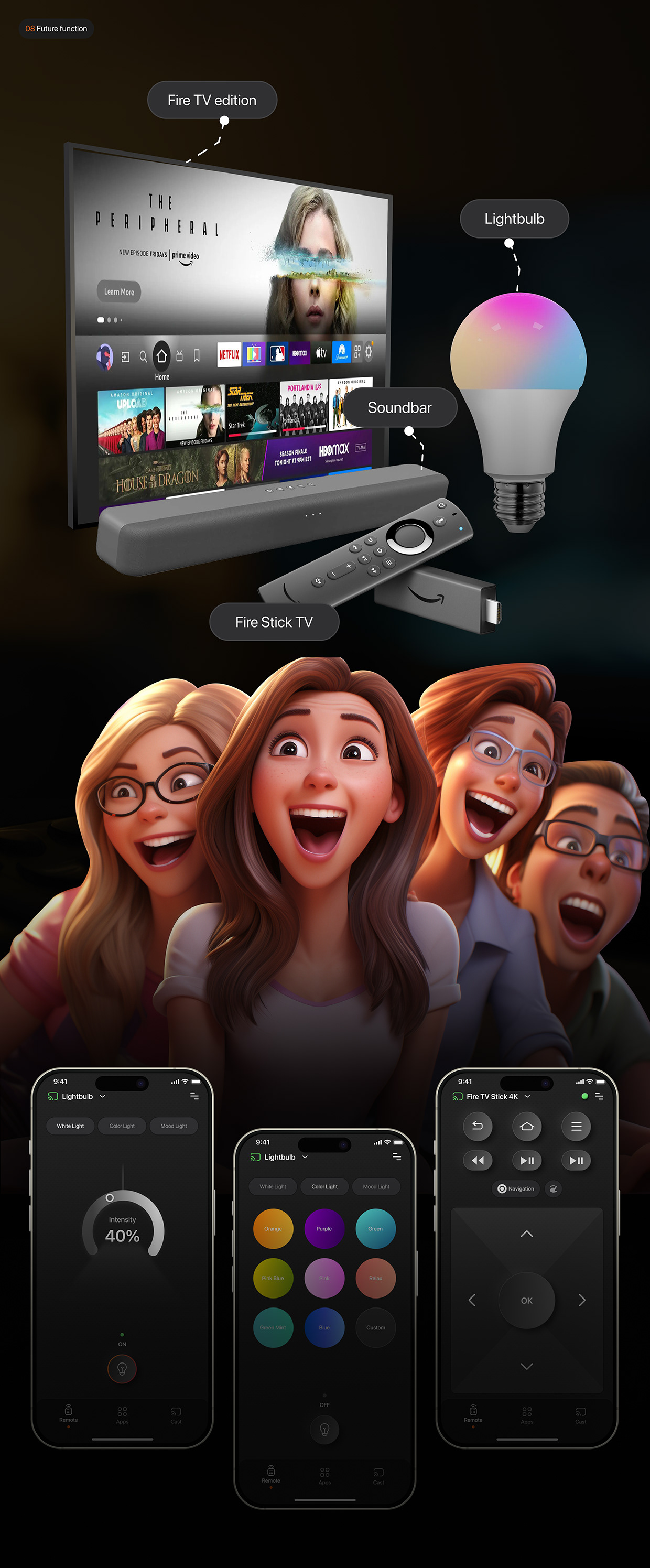 Remote Fire TV_UX UI Design | Cao Huệ Image 14
