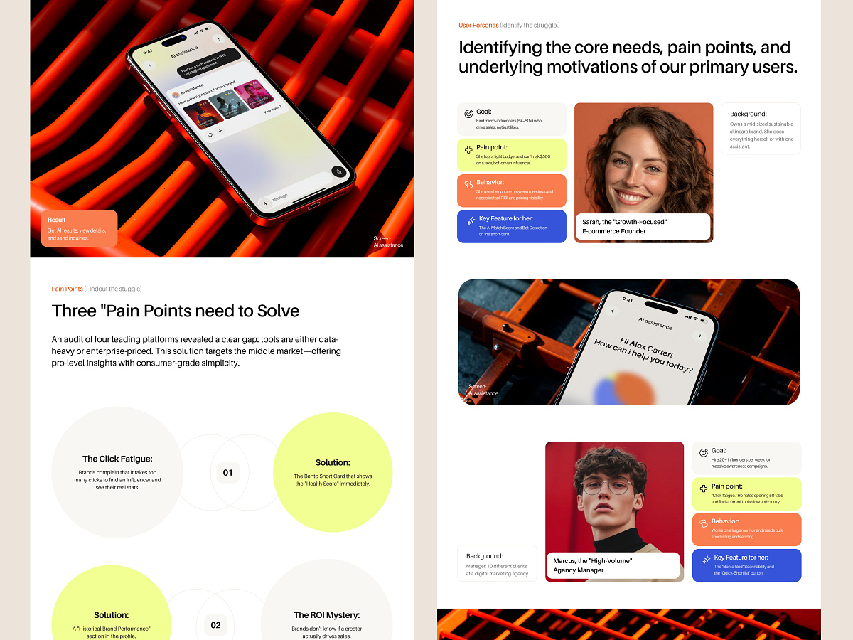 Case study _ Ai Influencers marketplace Image 2