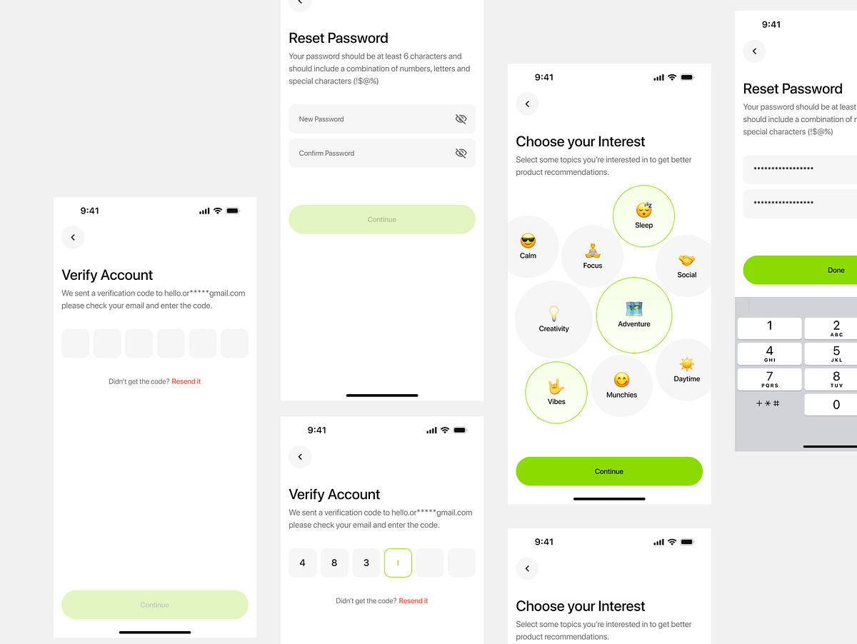 🌿 Mindfulness & Wellness App — Authentication Flow