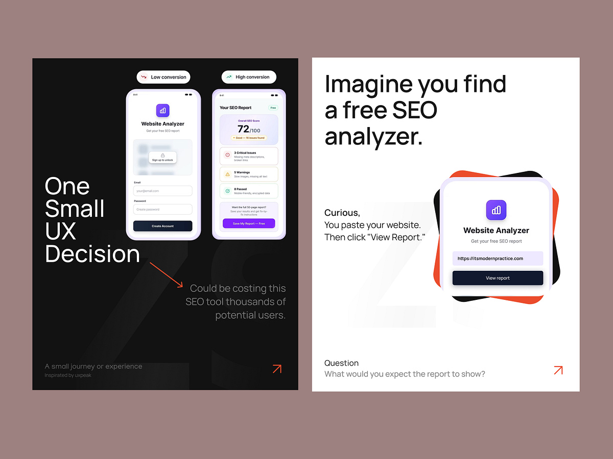 Product Design Case Study – From Friction to Conversion Image 0