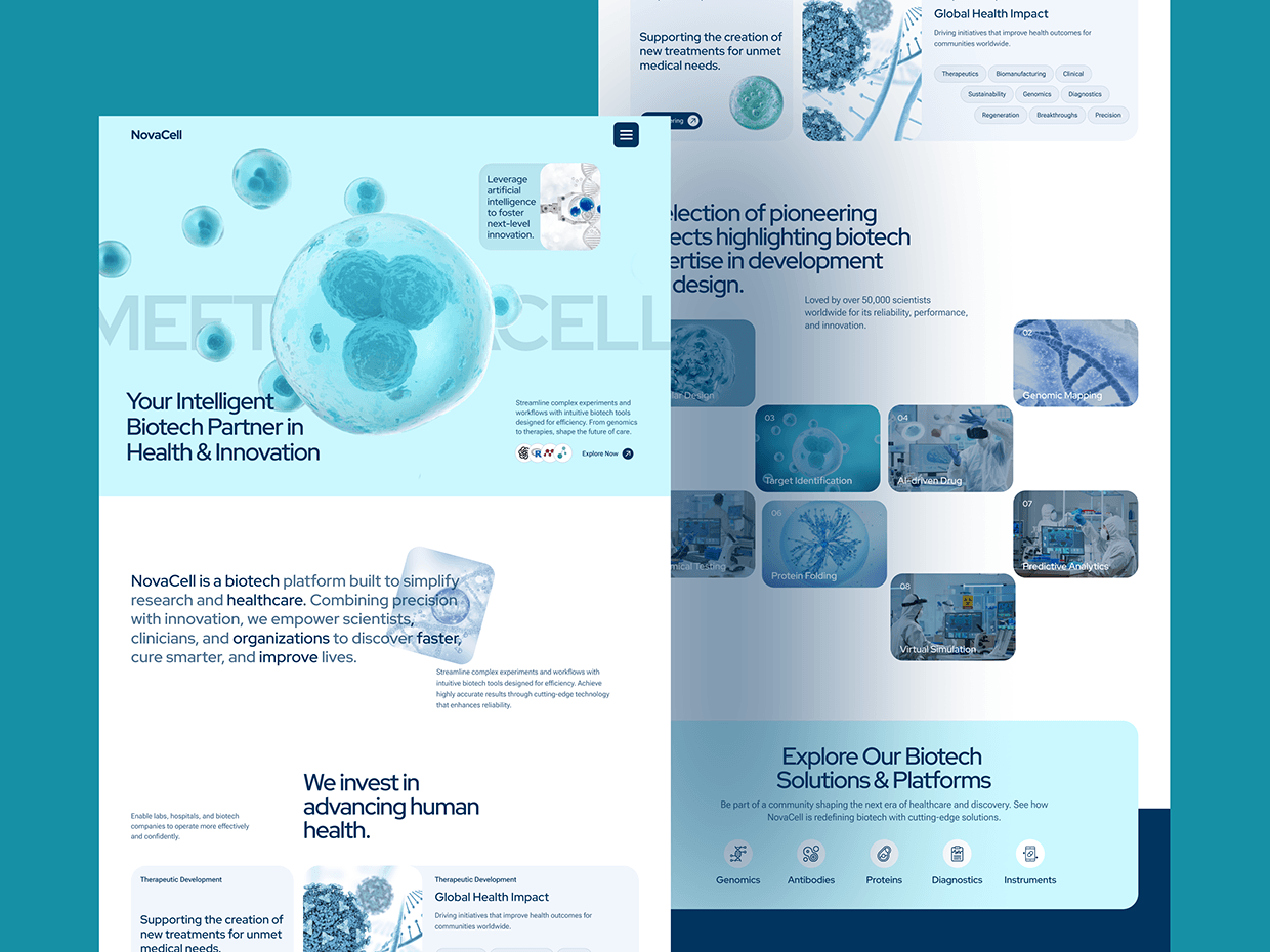 Healthcare Landing Page | Medical Website