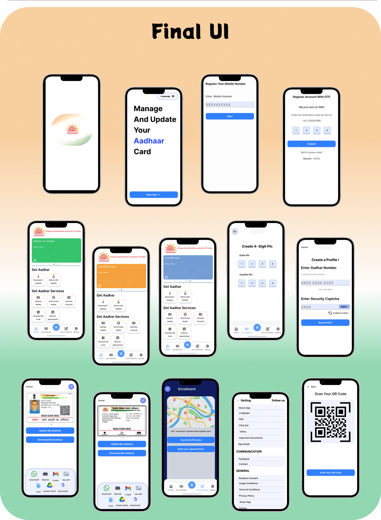 M-Aadhaar UI Redesign Image 4