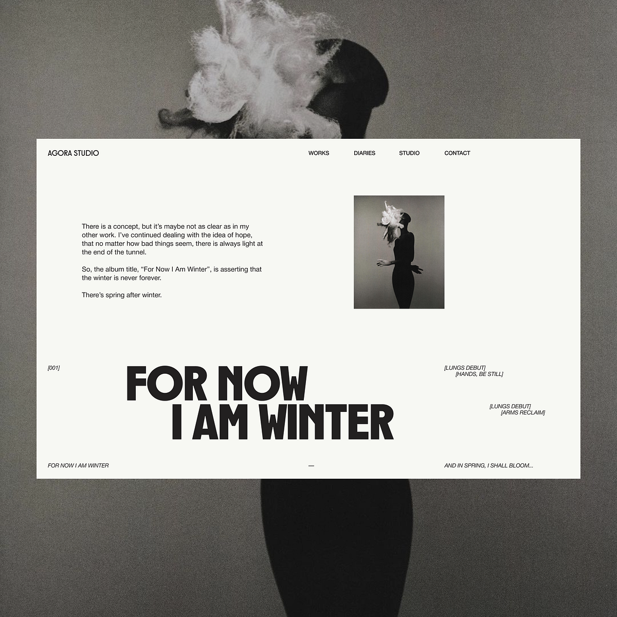 For Now I Am Winter - 01 (Visual Exploration) Image 0