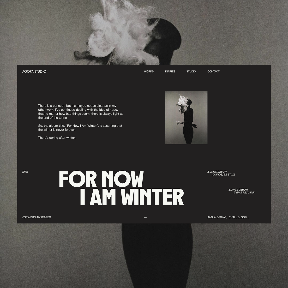 For Now I Am Winter - 01 (Visual Exploration) Image 2