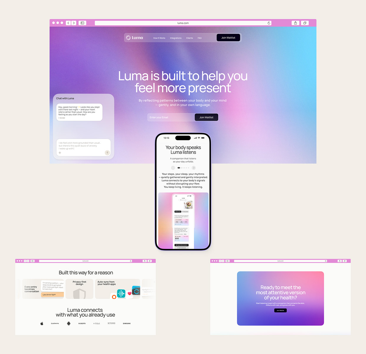 LUMA: Brand Identity & Web Image 5