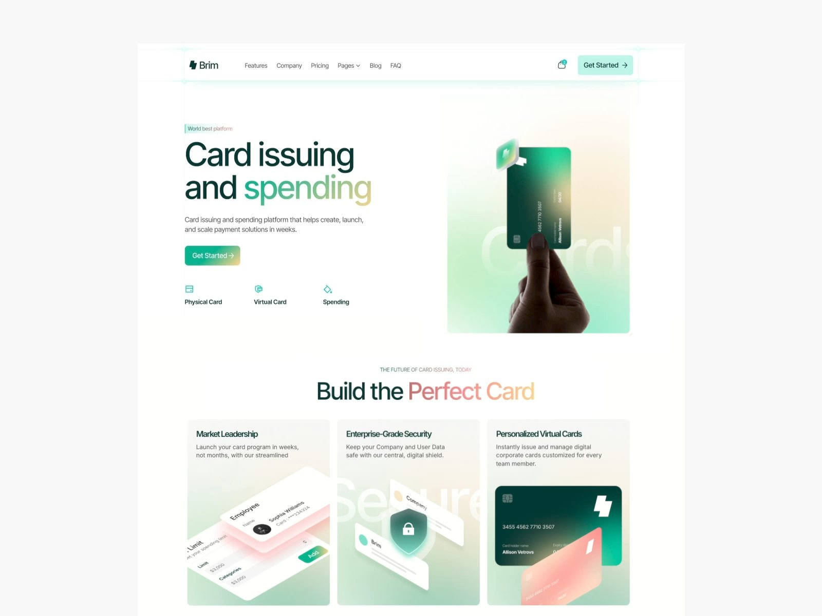Brim: Responsive AI Website Template by Emon — Framer Marketplace