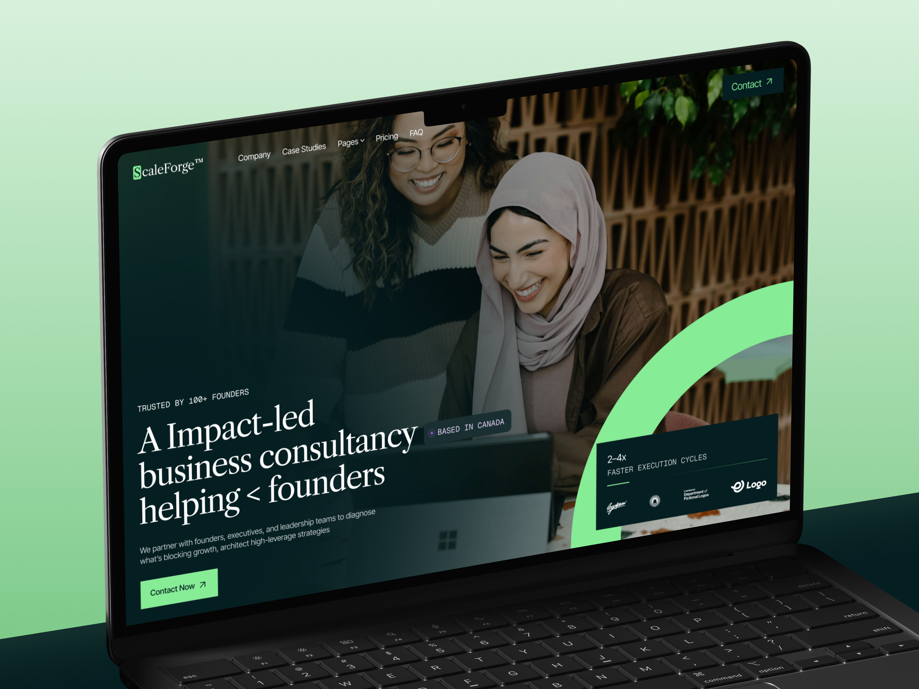 ScaleForge: Free Agency Website Template by Emon — Framer Marketplace