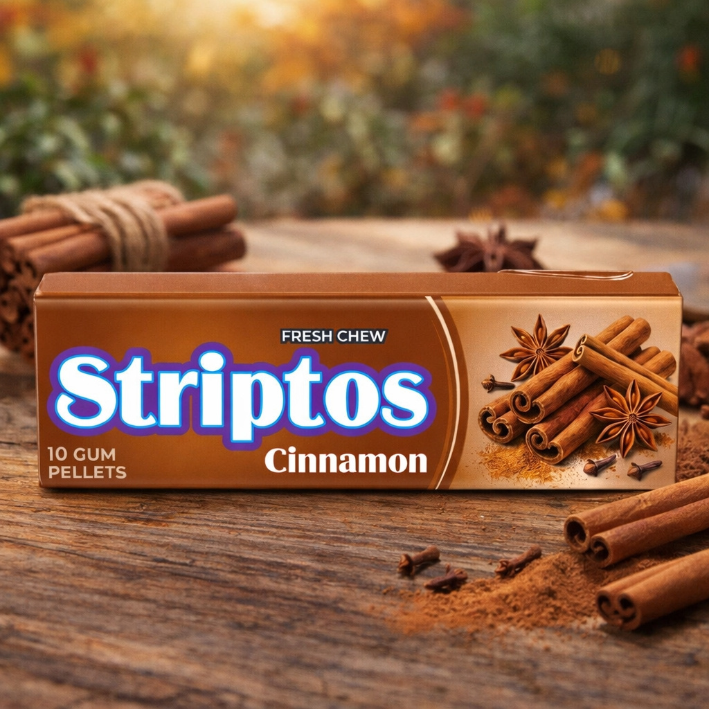 Striptos Gum — A Fresh Identity for Everyday Flavor Image 6