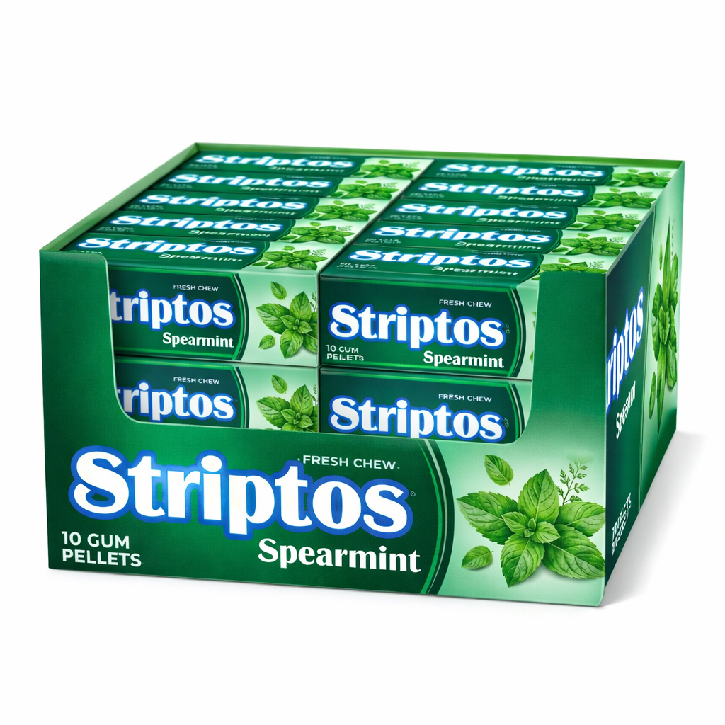Striptos Gum — A Fresh Identity for Everyday Flavor Image 9