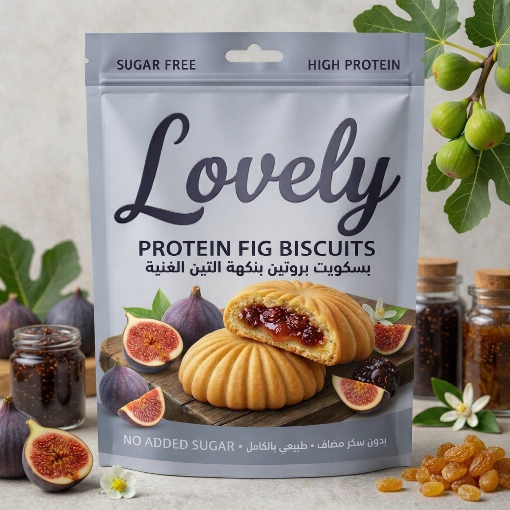 Lovely Biscuit - Protein Snacks Sugar Free  Image 1