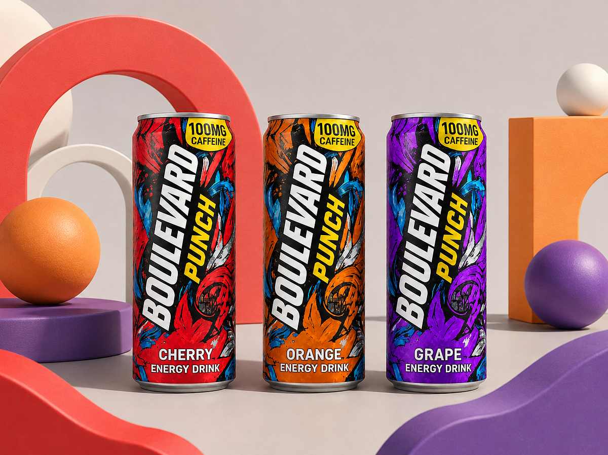 Boulevard Punch | Street Art Inspired Energy Drink