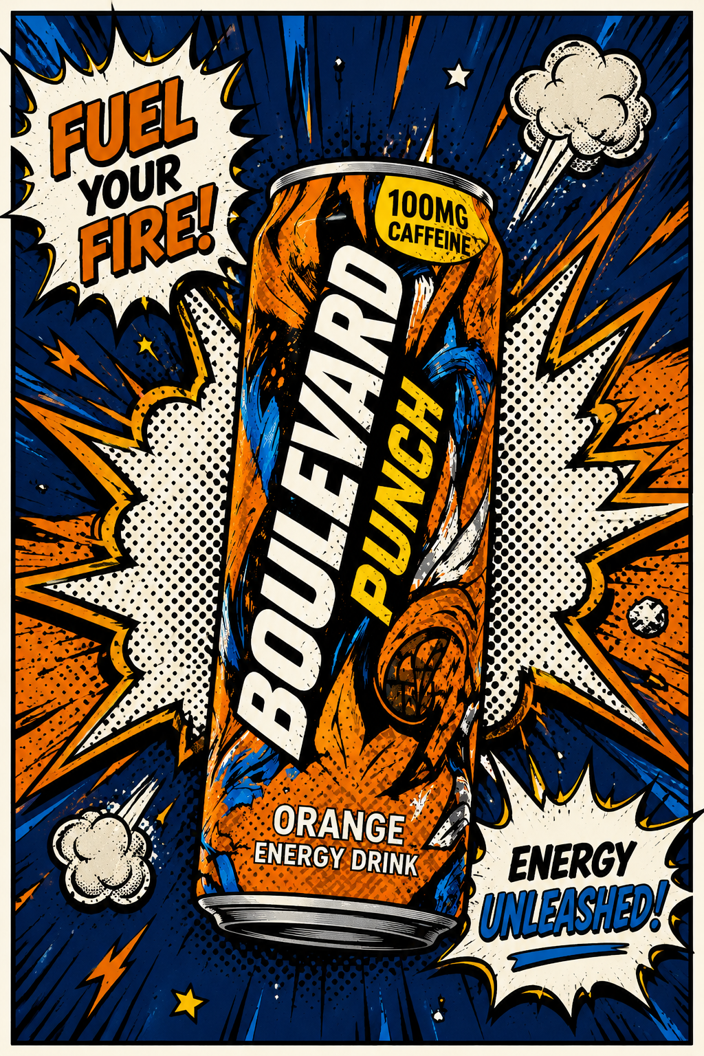 Boulevard Punch | Street Art Inspired Energy Drink Image 2