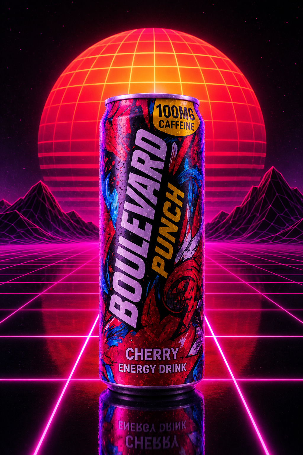 Boulevard Punch | Street Art Inspired Energy Drink Image 4