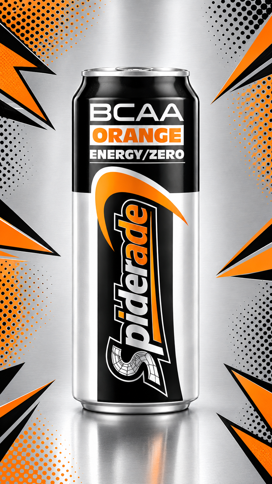 SPIDERADE BCAA ORANGE — Redefining Energy Through Bold Visuals Image 3