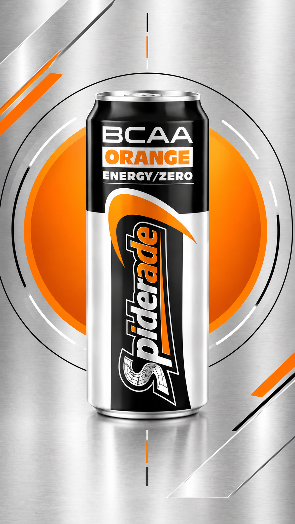 SPIDERADE BCAA ORANGE — Redefining Energy Through Bold Visuals Image 4