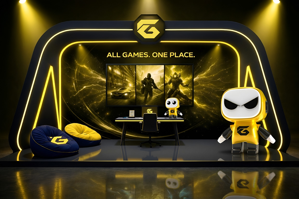 GameNow — Tournament Branding, Mascot & Event Image 1