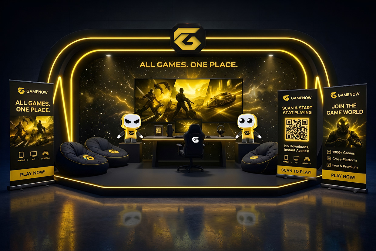 GameNow — Tournament Branding, Mascot & Event Image 2