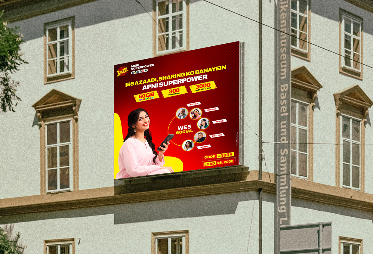 Jazz Ecosystem | OOH Campaigns & Product Marketing Image 1
