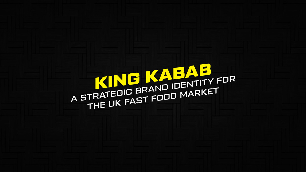 King Kabab — Modern Fast Food Branding for UK Market