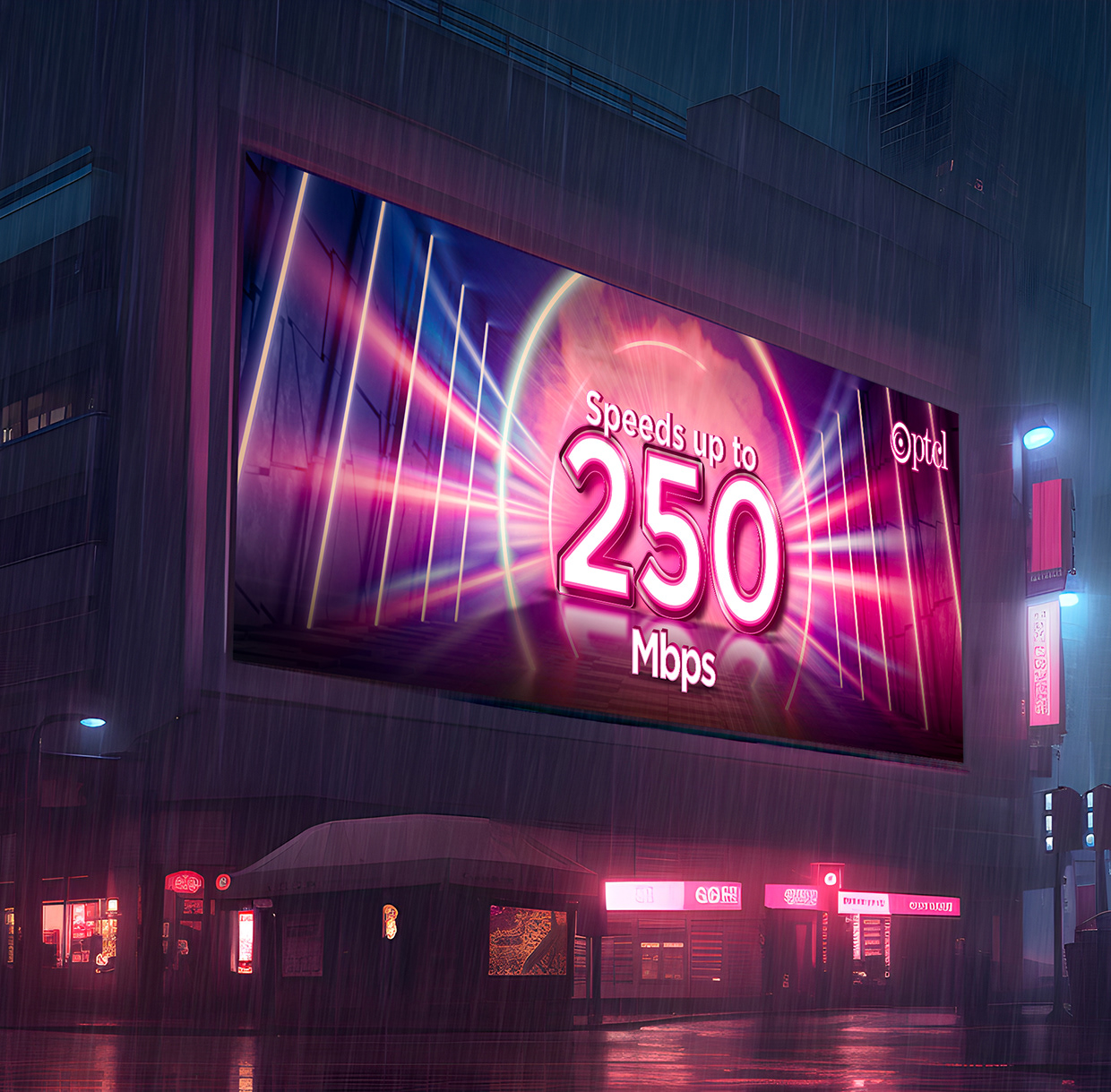 PTCL Flash Fiber — Fastest Internet OOH Launch Campaign Image 3