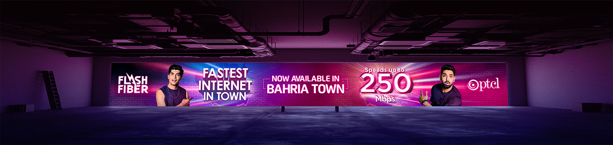 PTCL Flash Fiber — Fastest Internet OOH Launch Campaign Image 7