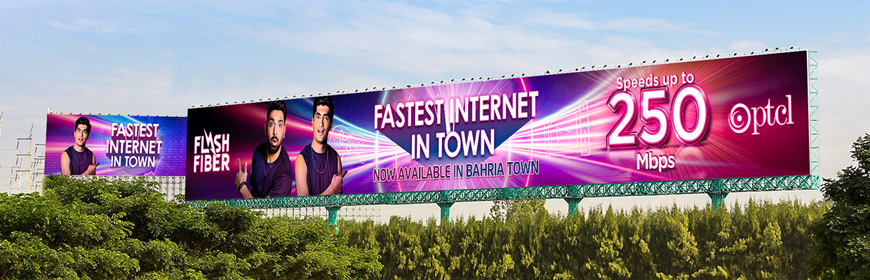 PTCL Flash Fiber — Fastest Internet OOH Launch Campaign Image 11