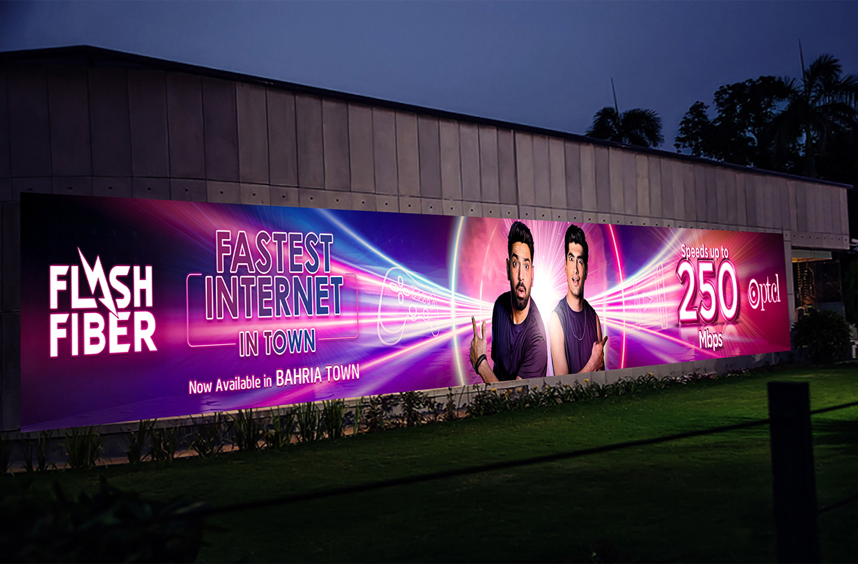 PTCL Flash Fiber — Fastest Internet OOH Launch Campaign Image 15